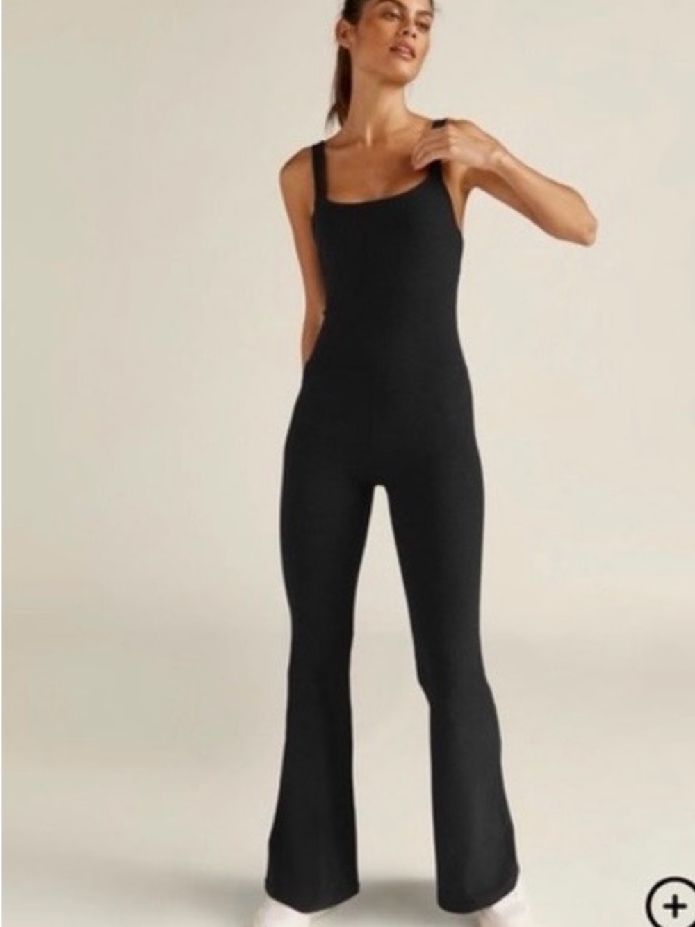 Beyond Yoga Spacedye Hit The Scene Jumpsuit in Darkest Night (Black)